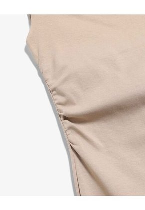 Vestido Para Mujer M/Sisa Medio Color Beige Marca Seven Seven #28171482