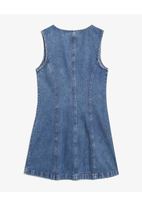 Vestido Para Mujer M/Sisa Corto Color Azul Marca Seven Seven #28171474