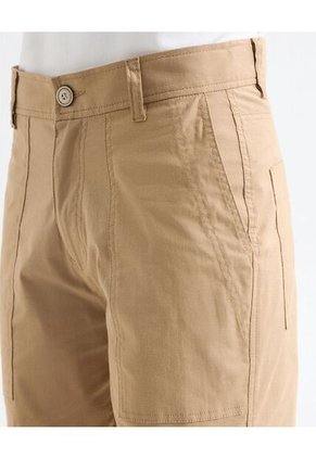 Pantalón Chino Con Cortes  Para Hombre Camel Seven Seven