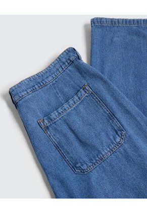 Jean Para Mujer Cargo Color Azul Medio Marca Seven Seven #28160859