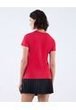 Camiseta Para Mujer Manga Corta Color Rojo Marca Seven Seven #28096090 de Seven Seven