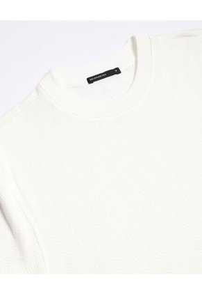 Camiseta Para Hombre Manga Corta Cuello Redondo Color Blanco Marca Seven Seven #45092786