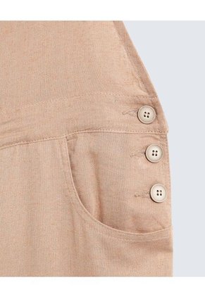 Enterizo Para Mujer Manga Sisa Color Taupe Marca Seven Seven #28320429