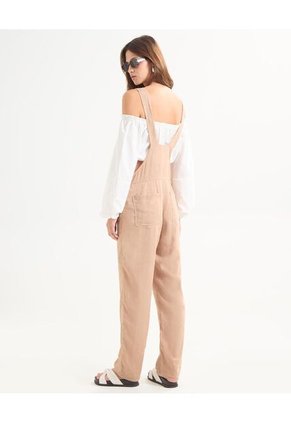 Enterizo Para Mujer Manga Sisa Color Taupe Marca Seven Seven #28320429