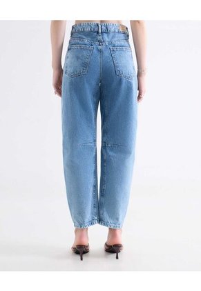 Jean  Para Mujer Balloon Color Azul Marca Seven Seven #28161004