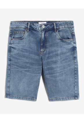 Bermuda  Para Hombre Slim Largo Color Azul Marca Seven Seven #45100726