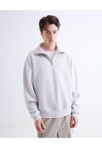 Buzo  Para Hombre Cuello Alto O Cuello Tortuga Color Gris Marca Seven Seven #45060723 Seven Seven