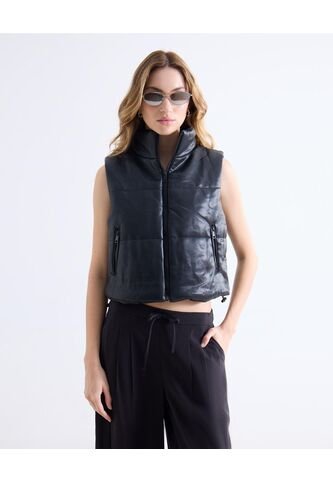 Chaleco  Para Mujer Plano Color Negro Marca Seven Seven #28250155 Seven Seven