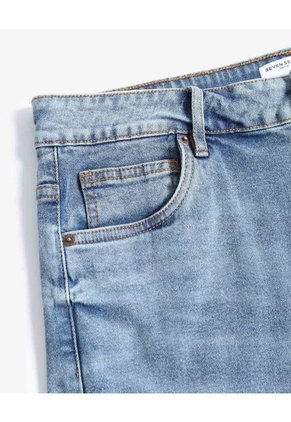 Bermuda  Para Hombre Slim Largo Color Azul Marca Seven Seven #45100726