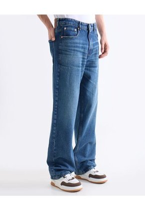 Jean  Para Hombre Loose Color Azul Marca Seven Seven #45160655