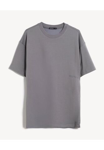 Camiseta  Para Hombre Manga Corta Cuello Redondo Color Gris Marca Seven Seven #45092814 Seven Seven