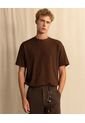 Camiseta  Para Hombre Manga Corta Cuello Redondo Color Café Marca Seven Seven #45092855 de Seven Seven