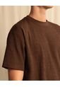Camiseta  Para Hombre Manga Corta Cuello Redondo Color Café Marca Seven Seven #45092855 de Seven Seven