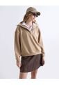 Buzo  Para Mujer Hoodie Color Camel Marca Seven Seven #28060465 de Seven Seven