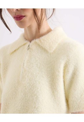 Camiseta  Para Mujer Manga Corta Moda Color Amarillo Marca Seven Seven #28096576