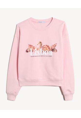 Buzo  Para Mujer Cuello Redondo Color Rosa Marca Seven Seven #28060473 Seven Seven