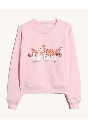 Buzo  Para Mujer Cuello Redondo Color Rosa Marca Seven Seven #28060473