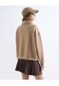 Buzo  Para Mujer Hoodie Color Camel Marca Seven Seven #28060465 de Seven Seven