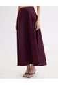 Falda  Para Mujer Largo Color Vino Marca Seven Seven #28140974 de Seven Seven