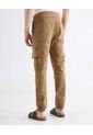 Jogger Cargo Con Bolsillos  Para Hombre Camel Seven Seven de Seven Seven