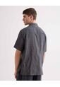 Camisa Para Hombre Manga Corta Sin Bolsillo Cuello Casual M Color Gris Marca Seven Seven #45012169 de Seven Seven