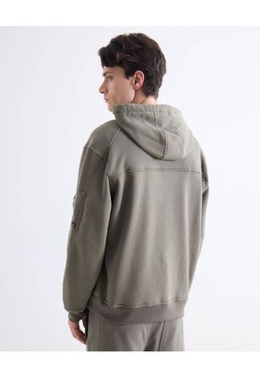 Buzo  Para Hombre Zipper Color Verde Marca Seven Seven #45060703