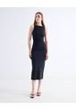 Vestido  Para Mujer M/Sisa Medio Color Negro Marca Seven Seven #28171509 de Seven Seven