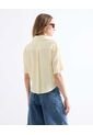 Blusa  Para Mujer Manga Corta Color Amarillo Marca Seven Seven #28124154 de Seven Seven