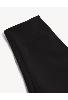 Falda Short Cruzado  Para Mujer Negro Seven Seven