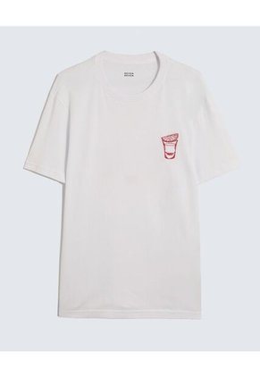 Camiseta Para Hombre Manga Corta Cuello Redondo Color Blanco Marca Seven Seven #45092740