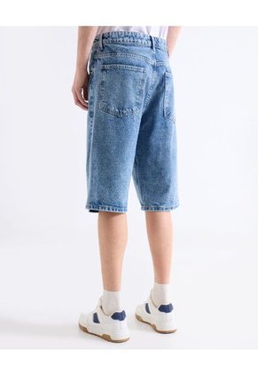 Bermuda  Para Hombre Regular Largo Color Azul Marca Seven Seven #45100764