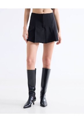 Short  Para Mujer Multiusos Plano Color Negro Marca Seven Seven #28191128