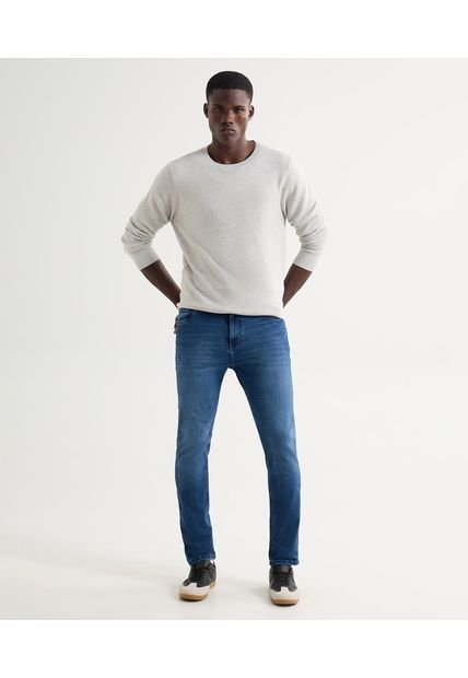 Jean Para Hombre Slim Color Azul Oscuro Marca Seven Seven #45160581