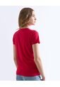 Camiseta  Para Mujer Manga Corta Cuello Redondo Color Rojo Marca Seven Seven #28096552 de Seven Seven
