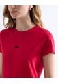 Camiseta  Para Mujer Manga Corta Cuello Redondo Color Rojo Marca Seven Seven #28096552 de Seven Seven