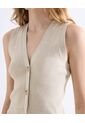 Chaleco  Para Mujer Punto Color Beige Marca Seven Seven #28250140 de Seven Seven