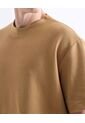 Camiseta  Para Hombre Manga Corta Cuello Redondo Color Camel Marca Seven Seven #45092830 de Seven Seven
