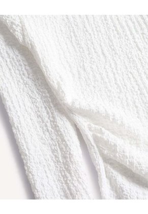 Camiseta  Para Mujer Manga Larga Moda Color Hueso Marca Seven Seven #28096632