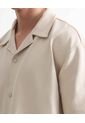 Camisa Para Hombre Sobrecamisa Manga Corta Color Crema Marca Seven Seven #45012161 de Seven Seven