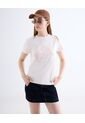 Camiseta Con Bordado  Para Mujer Rosa Seven Seven de Seven Seven