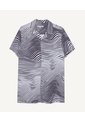 Camisa Para Hombre Manga Corta  Color Negro Marca Seven Seven #45011929 de Seven Seven