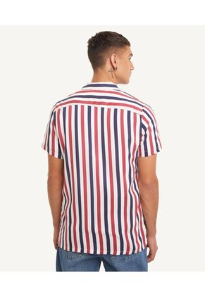 Camisa Para Hombre Manga Corta  Color Azul  Marca Seven Seven #45011739