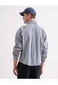 Camisa Para Hombre Manga Larga Sin Bolsillo Cuello Casual M Color Gris Marca Seven Seven #45012153 de Seven Seven
