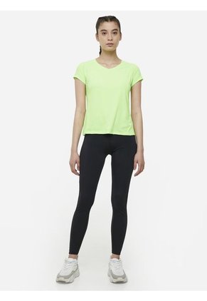 Camiseta Manga Corta Mujer Seven Poliéster Verde 28093535-60453