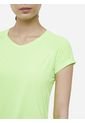 Camiseta Manga Corta Mujer Seven Poliéster Verde 28093535-60453 de Seven Seven