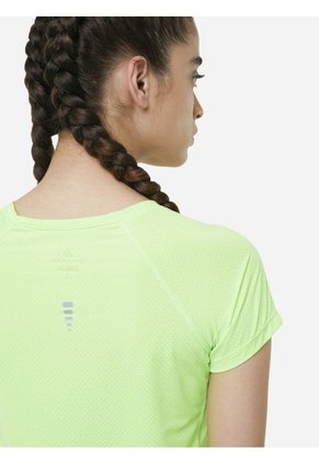 Camiseta Manga Corta Mujer Seven Poliéster Verde 28093535-60453