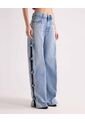 Jean  Para Mujer Wide-Leg Color Azul Marca Seven Seven #28168326 de Seven Seven