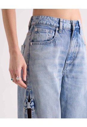 Jean  Para Mujer Wide-Leg Color Azul Marca Seven Seven #28168326