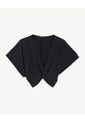 Blusa Para Mujer Manga Corta Color Negro Marca Seven Seven #28124108 de Seven Seven