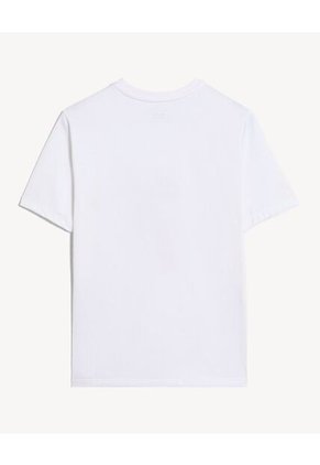 Camiseta Ilustracion Artistica Para Mujer Blanco Seven Seven